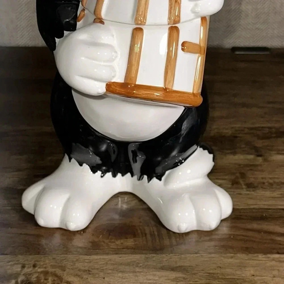 💥VTG 1993 Warner Bros. Sylvester Tweety Bird Ceramic Cookie Jar Looney Tunes - Picture 3 of 17